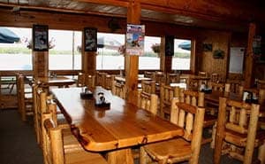Chief Lake Lodge Seating - Hayward Lakes Eat