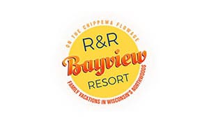 R & R Bayview Resort Logo - Hayward Lakes Eat