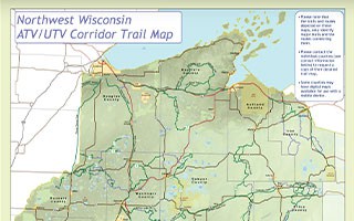Northwest Wisconsin Corridor Map